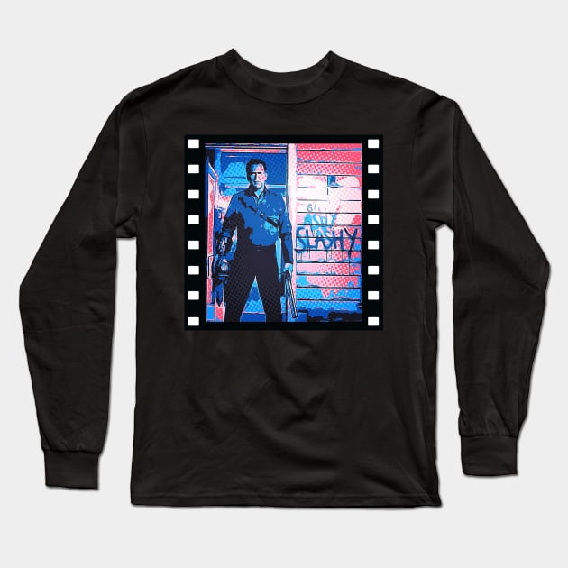 The Ash Icon Long Sleeve T-Shirt by KazArtDesigns